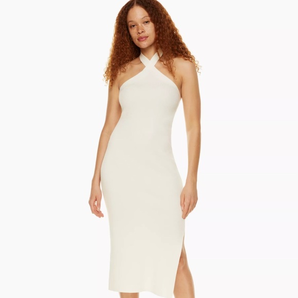 NWT Wilfred Cayenne MIDI Dress light birch - Picture 2 of 2